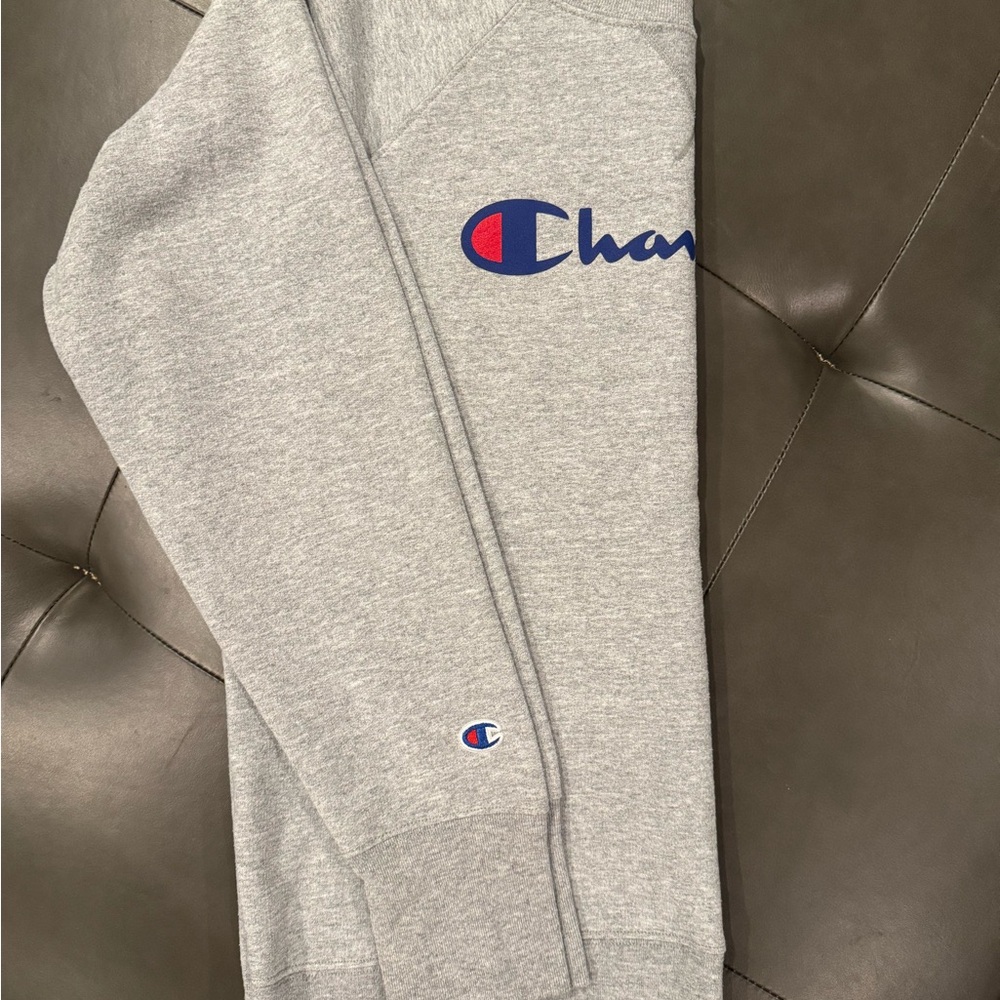 Champion Heather Gray Athletic Sweatshirt